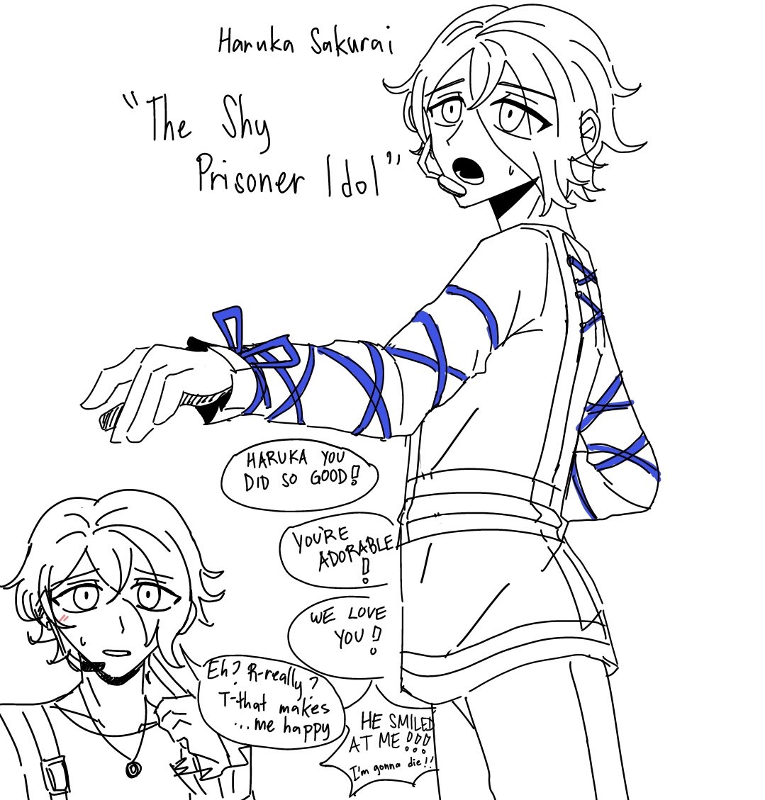 FoppyDoodles's tweet photo. More MILGRAM Idol AU doodles (you can request or ask me about this au if u want, tho i prolly already answered it on my tiktok)
#milgram_fa #01_m #10_m #03_m #06_m https://t.co/MN01yAL90Z