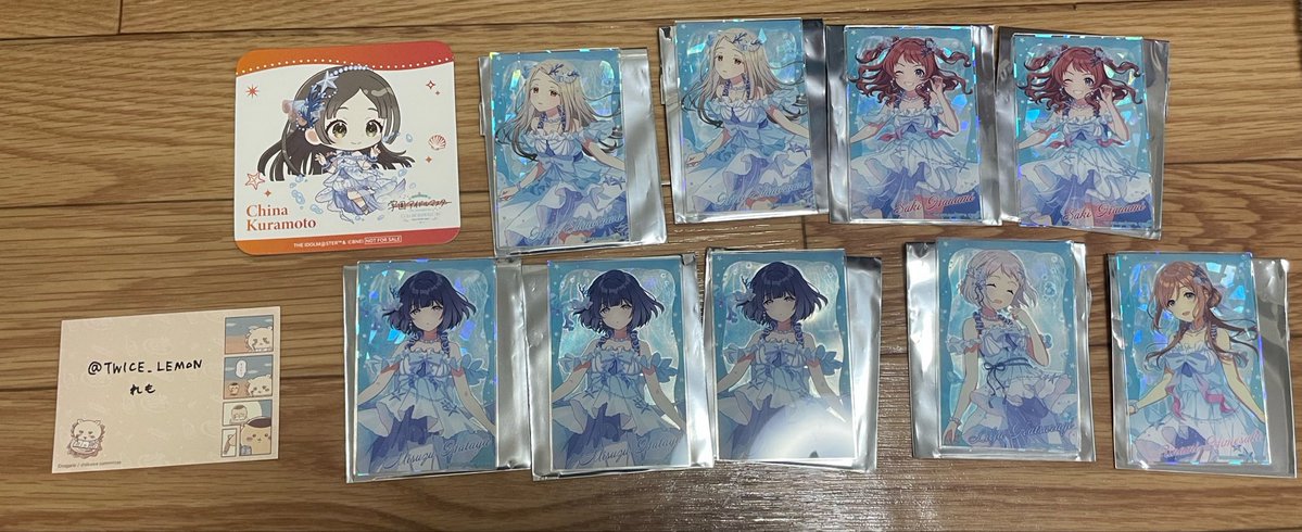 TWICE_LEMON's tweet photo. 学マス スイーツパラダイス スイパラ 交換

譲)アクリルカード 広 咲季 美鈴 リーリヤ
コースター 千奈

求)アクリルカード ことね 手毬
コースター ことね

異種交換にはなりますが 缶バッジAの手毬も求めております🙇‍♂️

郵送または広島市内手渡しでの交換になります、お気軽にお声掛け下さい🙇‍♂️ https://t.co/UgOtXBVC1Q
