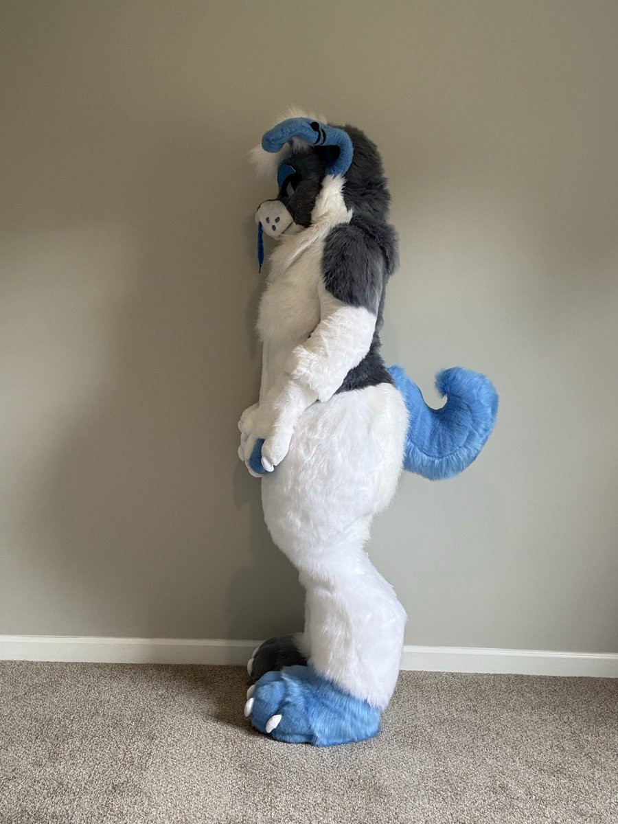 Nippin_heels's tweet photo. Fursuit for sale!!

Unfortunately I have gotten a semi-emergent bill that we need to pay off.

I am selling character rights along with the fullsuit, you just must change the name and do not own any art I have commissioned of her prior to this listing. 

More details in comments. https://t.co/1qvgwQTdSE
