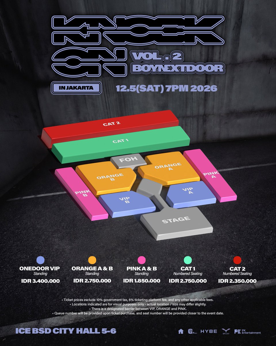 tixzi_id's tweet photo. ❝ OPEN JASA WAR JASWAR JASTIP JASA TITIP – TICKETING SERVICE ASSISTANCE ❞

BOYNEXTDOOR KNOCK ON VOL. 2 IN JAKARTA JKT

˚✧₊ FEE 2OOK / TIX ALL SECTION
˚✧₊ LIMITED SLOT
˚✧₊ TESTI &amp; PROOFS ON PINNED
˚✧₊ BOOK: DM

#BND #KNOCK_ON_Vol_2 #KNOCK_ON_Vol_2_IN_JAKARTA #BONEDO https://t.co/p0JOFtnTmk