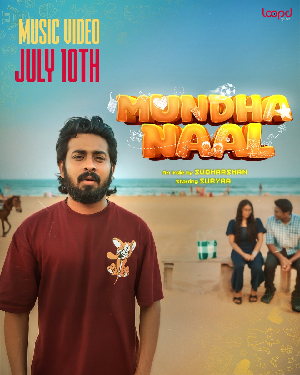 loopdofficial's tweet photo. T minus 3 days till #MundhaNaal music video π§
π¬ Music Video releasing on July 10th!
Indie by @shan_0029
Starring @DSuryaa1
Audio streaming now βΆοΈ https://t.co/5DSK46Wqe3
@nvigneshnarayan #TamilIndie #DivoMusic #Loopd https://t.co/VCRCY9QmAz