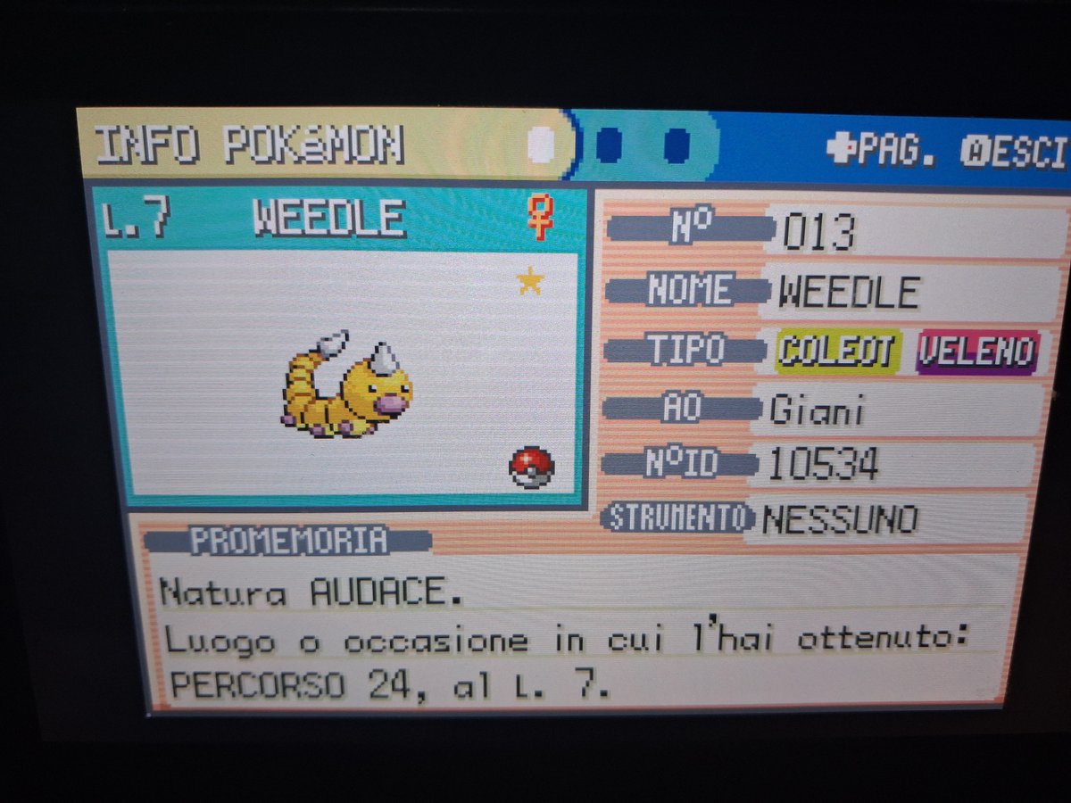 Parkim50525290's tweet photo. yee shiny weedle at 353 re's (phase 1)
#shiny #shinypokemon https://t.co/p7ToarRO3Z