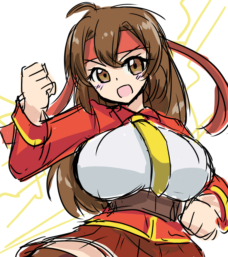 isumi_saga's tweet photo. 配信で初プレイした剣撃クロスゾーン
めちゃ面白いっすね、対戦したいと思える楽しい格ゲー
せっかくなんで使ってみた巴紗絵ちゃん落書き https://t.co/RyO6WWxYjG
