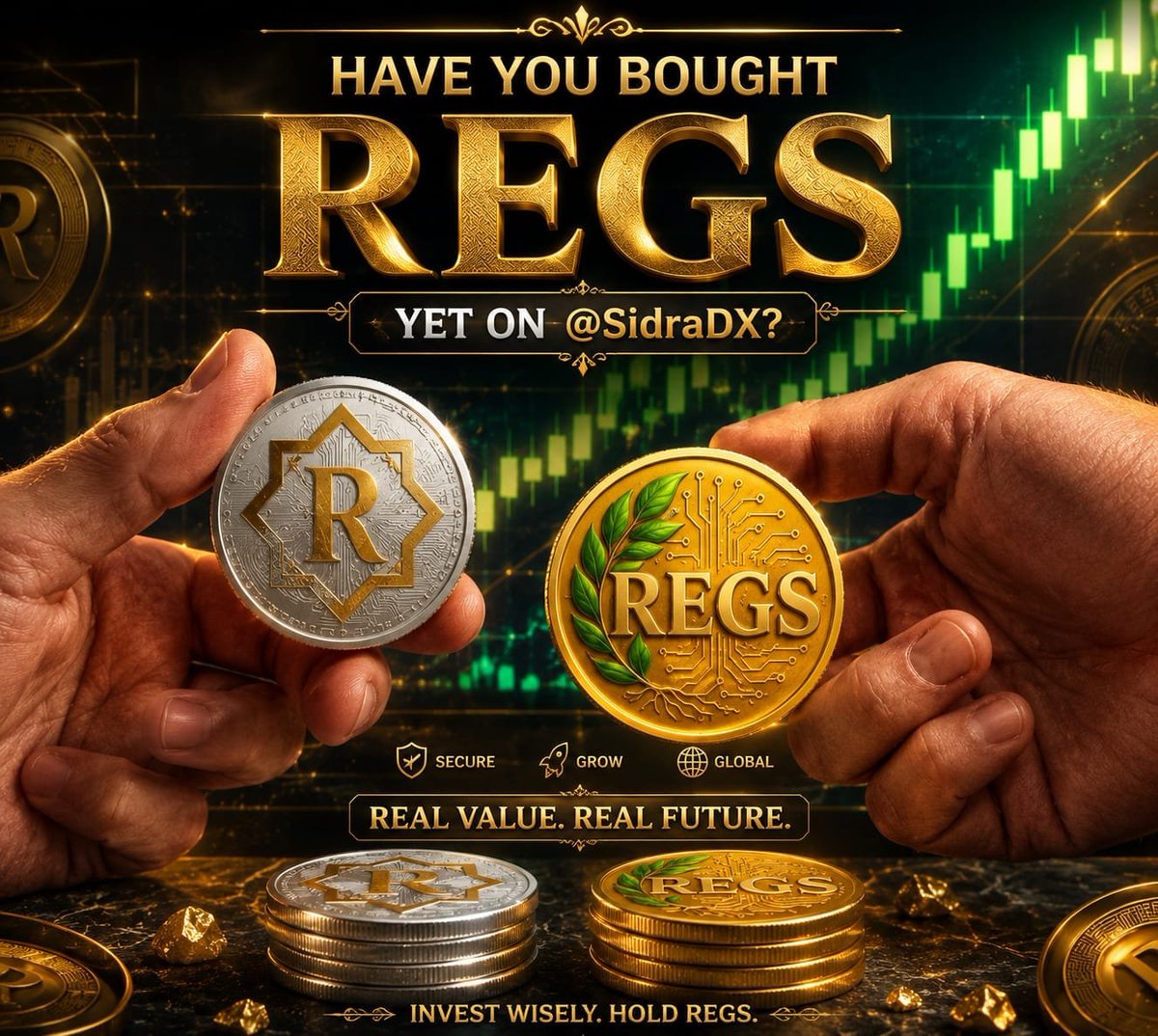 Flexycoll6's tweet photo. 🚀 SidraChain Wallet Update & Future Vision 🚀
Current holdings
• 1 SDA
• 1 USDX
• 1 USDX
• 5 USDT
1 REGS Coin 10 sda Coming Soon 🔥 🚀😎

💡 Long-term vision (speculative outlook only)
Crypto is highly volatile but if growth continues potential milestone targets could be 

Stay patient stay strong and keep building.

💎 Three Projects • One Vision • One Massive Empire 🔥

REGS 🔥
GLNS 🔥
AIR 🔥