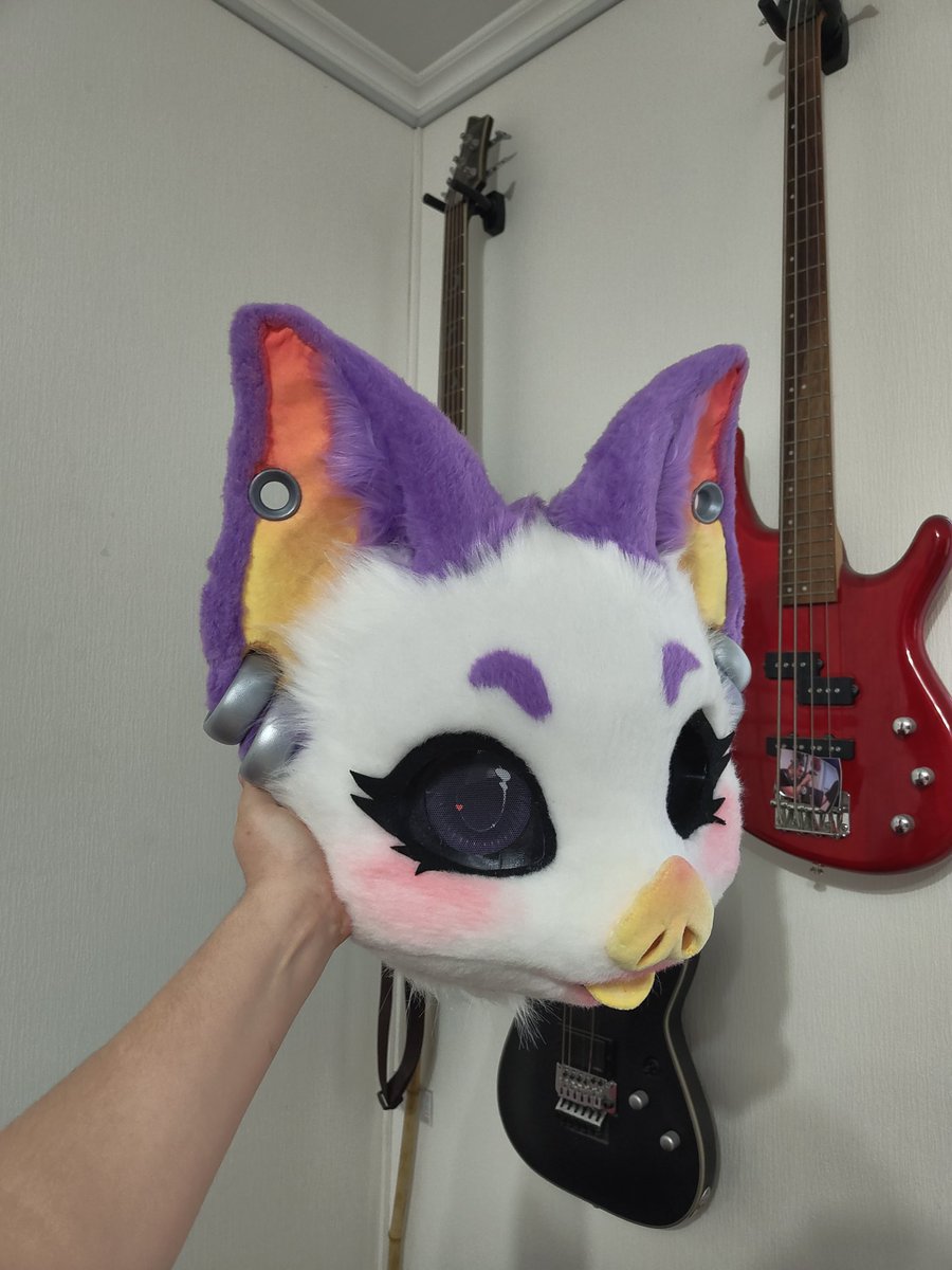 CFerretCraft's tweet photo. The beauty in the process🌸 

#furry #fursuit #fursuitmaker #furryfandom #fursuitcommissions https://t.co/txm9yGPmsS