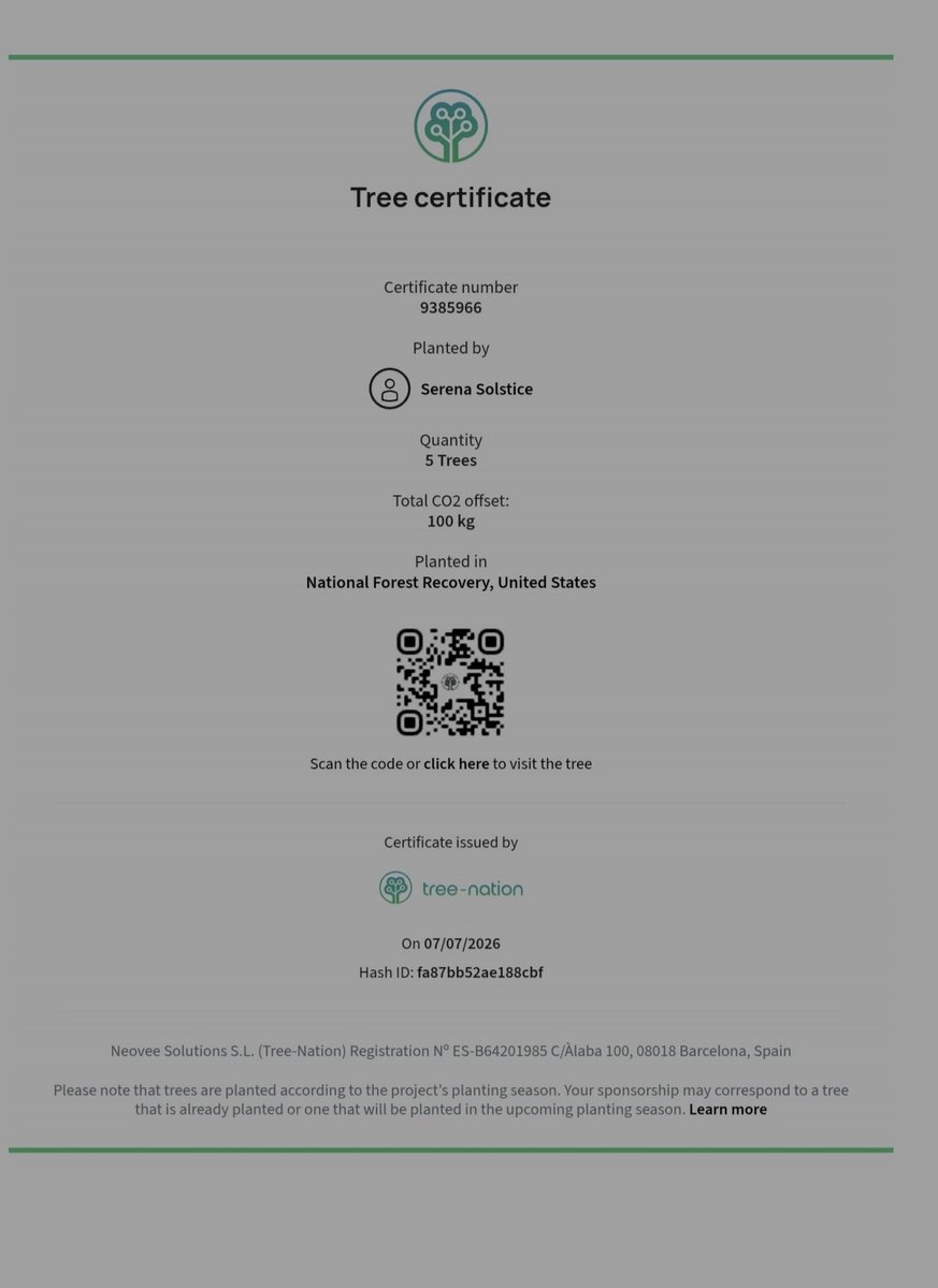 solstice_serena's tweet photo. They told us our wolf is back in the forest.
Then let's help his forest grow.

The first trees for Valko have been planted. 🌲🐺
Every forest starts with a single tree.
I hope this is only the beginning.

Join me if you can, and share your tree with #BringBackValko.

#OneTreeForValko #Valko #JusticeForValko #恋与深空 #敖尹 #LoveAndDeepspace #LADS #BringValkoBack #SaveValko #KeepValkoAlive
#LADSValkoReturn