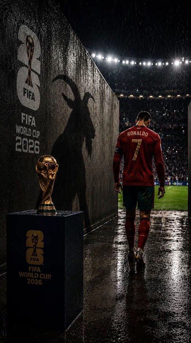 HHMQ_0's tweet photo. Thank you for the memories, the passion, the unforgettable moments, and for inspiring millions around the world.

The World Cup was never yours to lift, but football will always be yours.

Records will be broken. New stars will rise. But there will only ever be one Cristiano Ronaldo.

Thank you for making us believe that anything is possible.

Obrigado, Capitão. Forever our GOAT. 🐐❤️

#CristianoRonaldo
#CR7
#WorldCup2026
#ThankYouCristiano