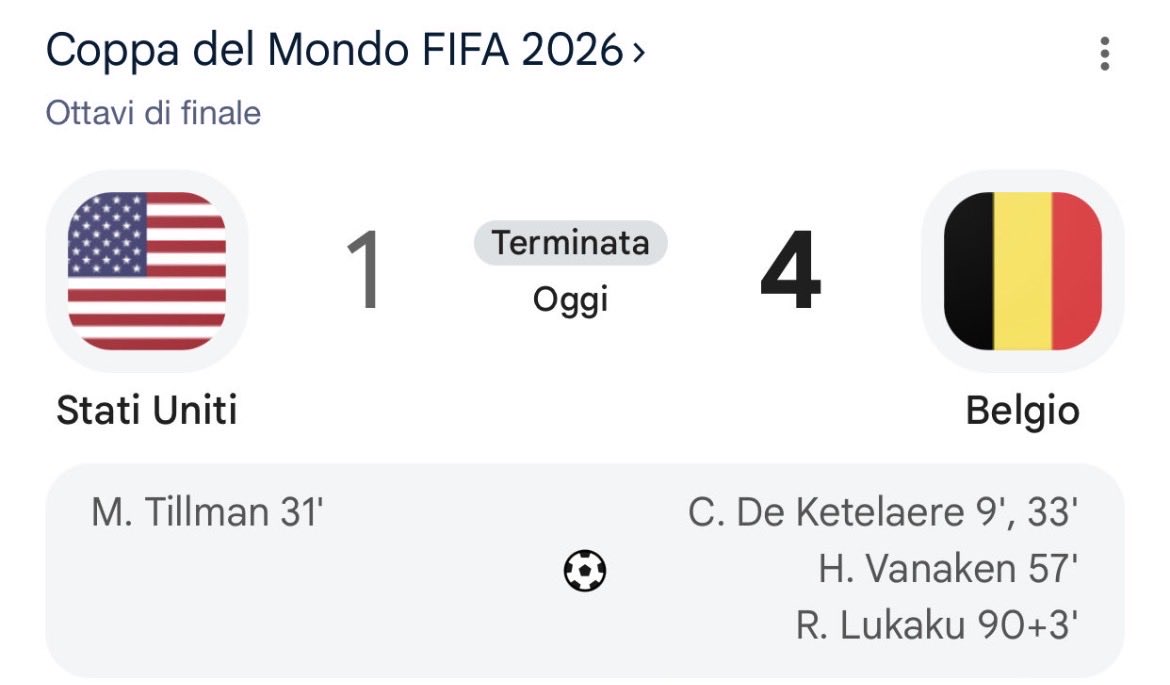 canaieta's tweet photo. Che soddisfazione!! 🥰
#Trump è un bullo arricchito contro l’#Europa aristocratica… esce sempre a pezzi (con tutti i suoi tirapiedi)
 
#UsaBelgio #FifaWorldCup2026 #Mondiali2026 https://t.co/DjaMEIYDFG