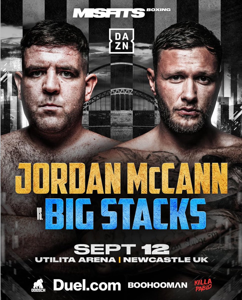 _BobbyLAD's tweet photo. Who would people like to see on the undercard of Jordan McCann vs big stacks?

I’ll start…. John Nellis vs Ibiza Final Boss
#misfitsboxing @MisfitsBoxing https://t.co/XGxTh6gYmL