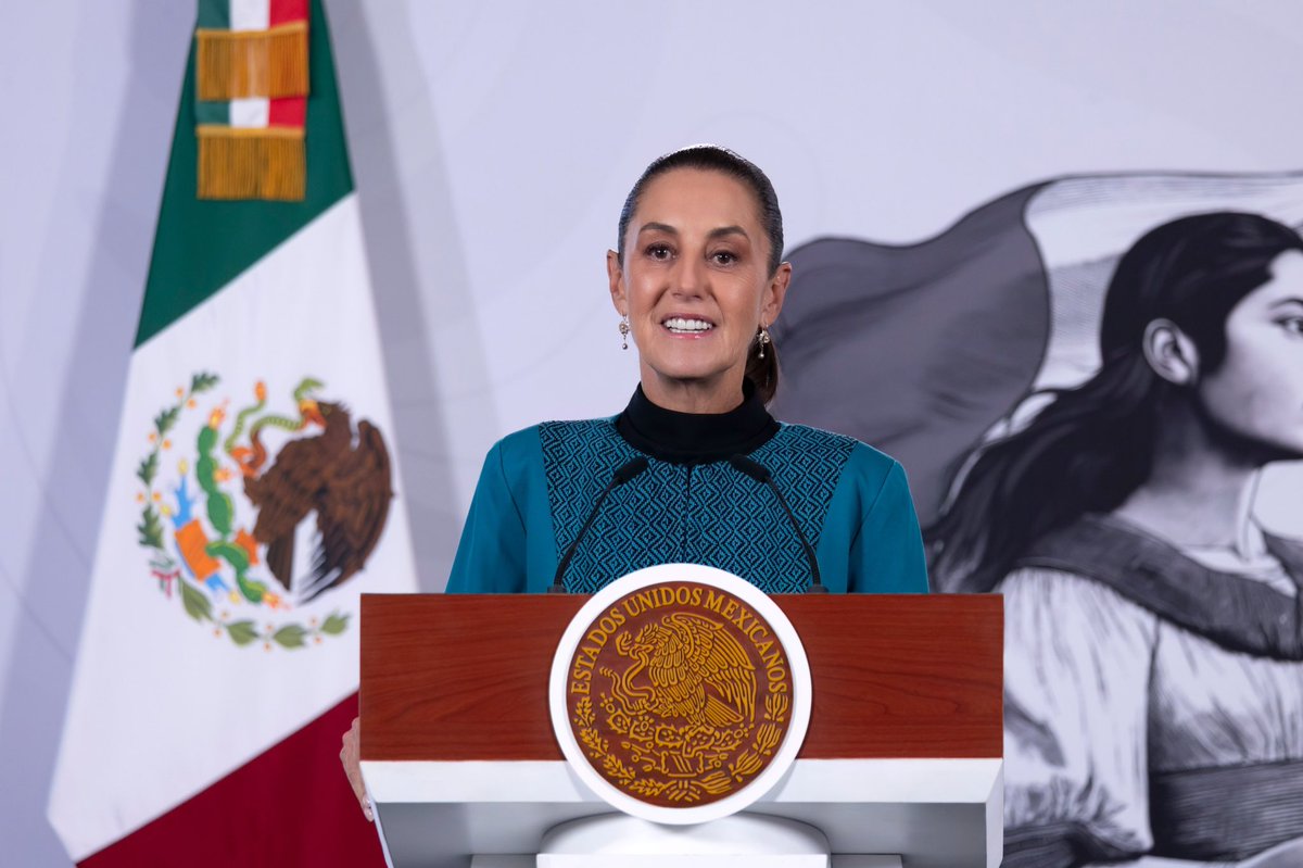 rosaicela_'s tweet photo. En la #MañaneraDelPueblo, encabezada por la Presidenta @Claudiashein, expusimos hechos registrados en el estado de #Sinaloa y reiteramos que el @GobiernoMX trabaja todos los días para la pacificación y seguridad de todo el territorio. 🇲🇽 @OHarfuch @r_velascoa https://t.co/iXVr5jw4To