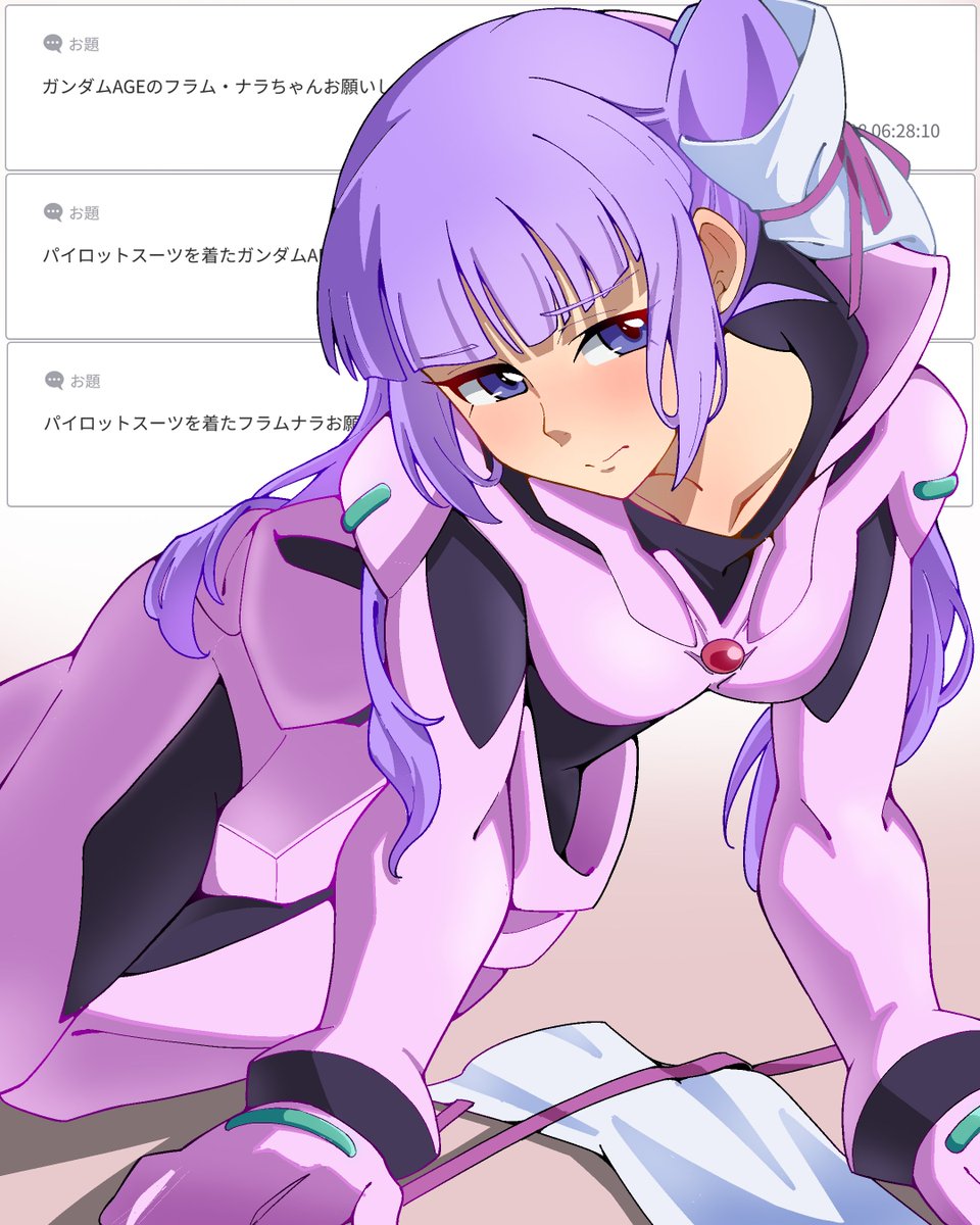 hashigohaz2023's tweet photo. exvsの立ち絵に見慣れたせいか
パイロットスーツでもツインテールのイメージが強い
本編だと髪をまとめてるのね https://t.co/6Ec4KsE3Fz