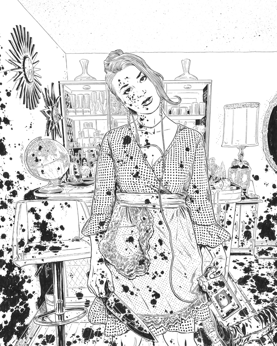 jerhaun's tweet photo. Murder Podcast, Issue 1 (IGNITION PRESS, 2025)

Lineart: Jeremy Haun
Colors: Nick Filardi https://t.co/Dv1K0mSV6C