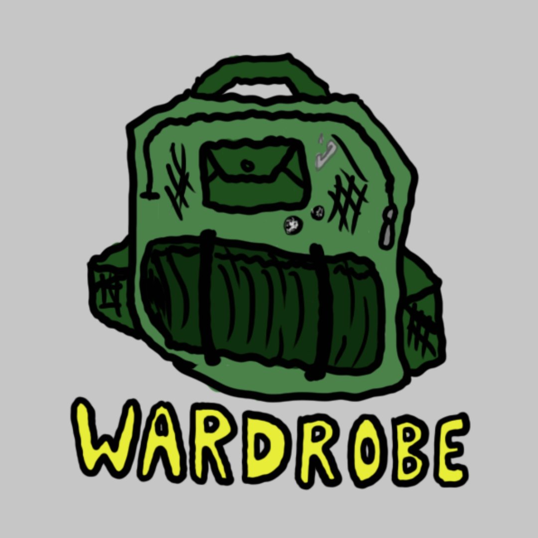 grimygames's tweet photo. Stash all your rewards in the wardrobe. From icon borders to dumpster color preferences. The backpack wardrobe is  what you'll keep it all in. Coming soon. #SuperDumpsterDive #GameDev #SoloDev https://t.co/5AcdVatqCI