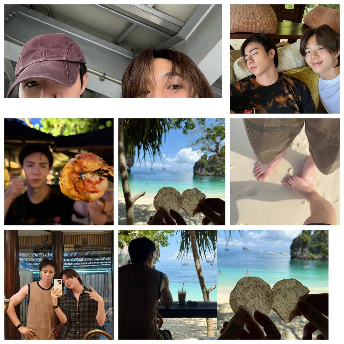 moonlover20010's tweet photo. #ZeeNuNew
#Zeepruk
Nunew's posts for zee:
  Vs
Zee's posts for nunew:
Poor Nunew. The person you love will never be proud of being with you because you're not a woman
 Zee would never post an intimate photo with you on his Instagram
He's only on this trip because it's for work https://t.co/p1j1GYFo0X