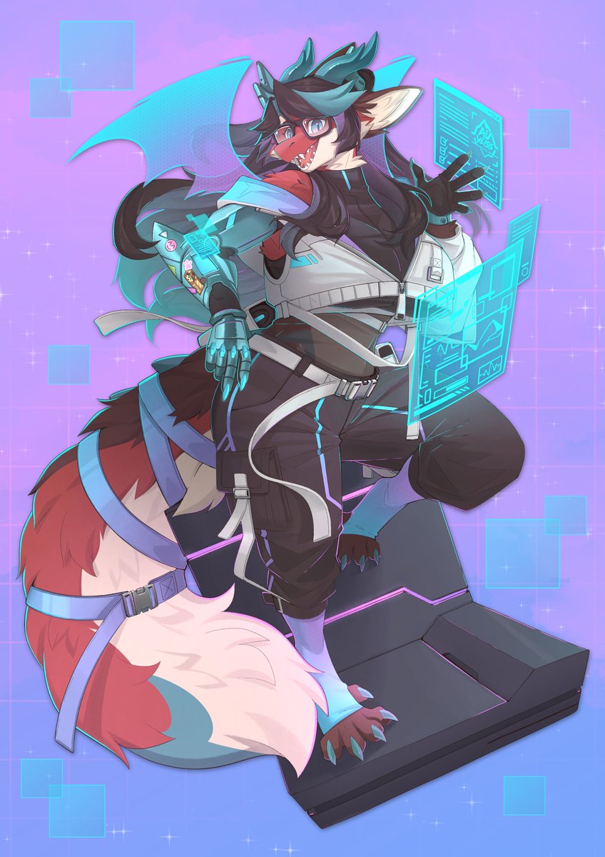 auveiss's tweet photo. The art i made for IWAG 2026 Electric dreams ✨☁️ https://t.co/dvtiHTAUzw