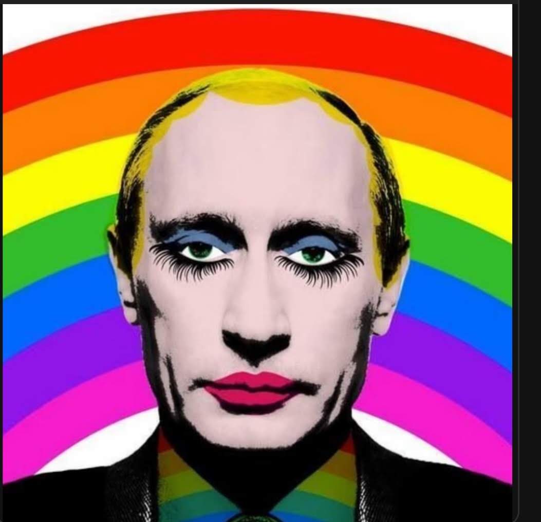 Random___Randy's tweet photo. #TrumpisaLOSER 
#TrumpIsAPedophile 

#PutinisaPuta
#AssasPutin

#Trump &amp; #Putin are both #cocksucker https://t.co/BvxiHFnnRF
