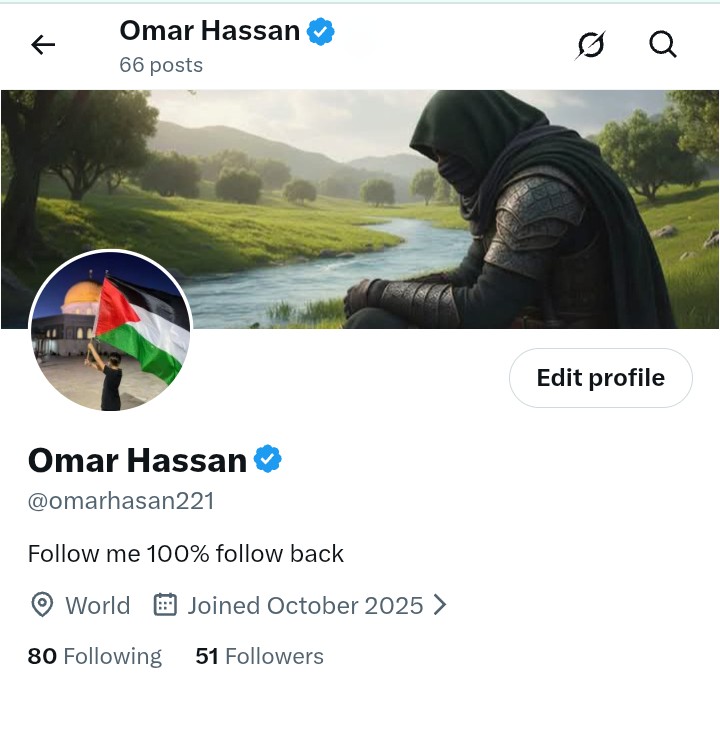 Omar Hassan tweet media