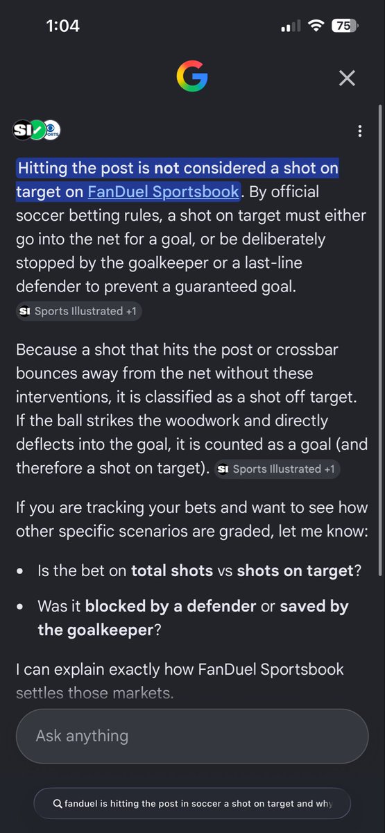 JayHits10's tweet photo. @FDSportsbook yall should change this rule https://t.co/n2qar1SPoi