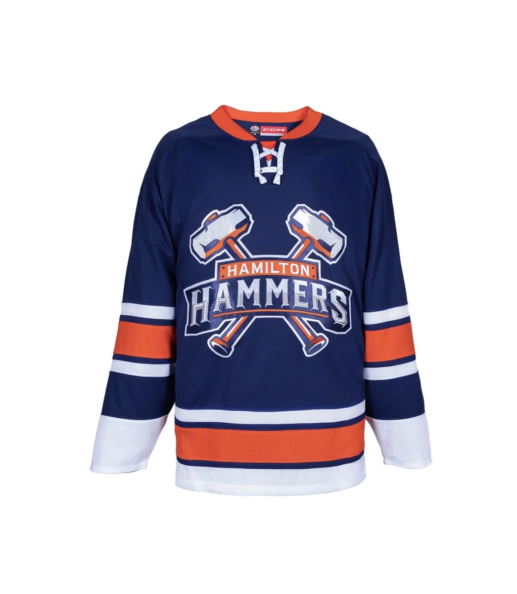 IslandersLobst1's tweet photo. Wake up babe Hamilton Hammers jerseys just dropped #isles @NYIslanders  @hammersahl https://t.co/didI7xFEdI