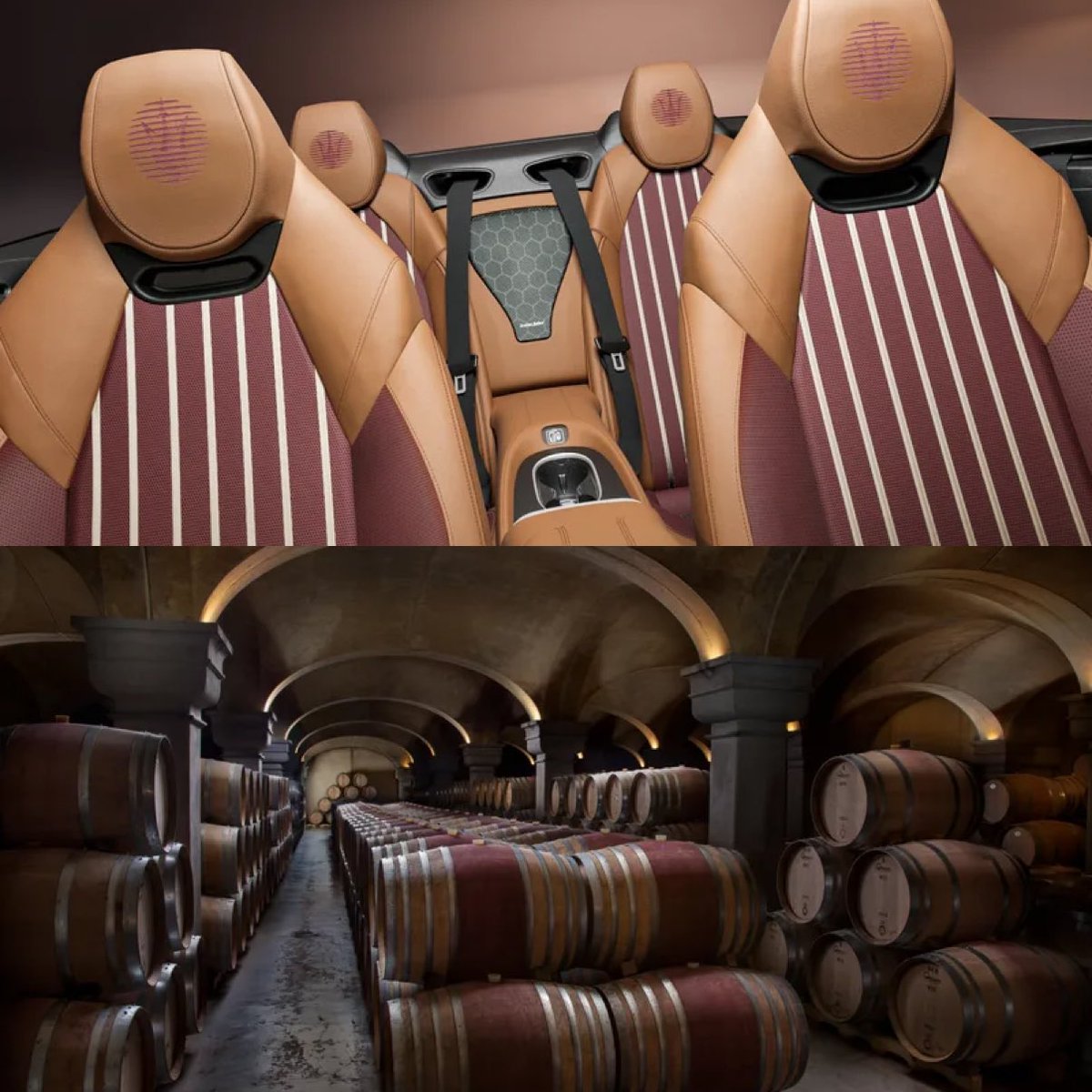 libsoftiktok's tweet photo. Could this be the car Paul Pelosi just crashed?

Maserati created a bespoke GranCabrio Folgore Tiganello to commemorate the 50th anniversary of Tignanello wine.

The unique wine-inspired car sold at auction in 2024 for over $350k.

You will never guess where the auction took place…

Napa Valley. Where the wine-obsessed Pelosis live and own a wine empire.

According to reports, Pelosi crashed a “Maserati brown convertible”

This would fit the description perfectly.

Pelosi’s car sustained significant damage and became disabled after he crashed into a parked car. He may have just destroyed a one-of-a-kind rare car.

86-year-old Paul Pelosi has a history of driving incidents. He probably shouldn’t be driving anymore…
