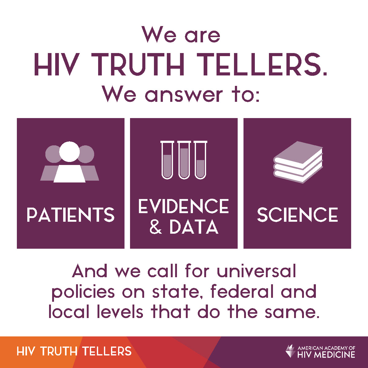 aahivmcomm's tweet photo. AAHIVM members are #HIVTruthTellers. We answer to patients, science, evidence, and data—not politics or partisanship. Join a community advancing evidence-based HIV care. 👥🧪 Learn more about membership today at https://t.co/u88uaTAOI2. 

#HIV #HealthEquity #AAHIVM https://t.co/TpaCeNaNwO