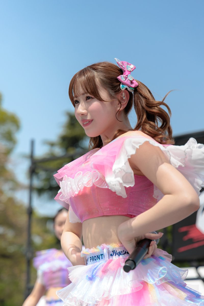 pp_gate's tweet photo. 2025年4月の酒フェス　ステージの　ゆうりちゃん。
なんかきっともきゅい気がする

＃ヘイマミー
＃秋元悠里
＃やみつきゆうりん
＃ヘイマミもきゅい https://t.co/LNaeAHkVZc