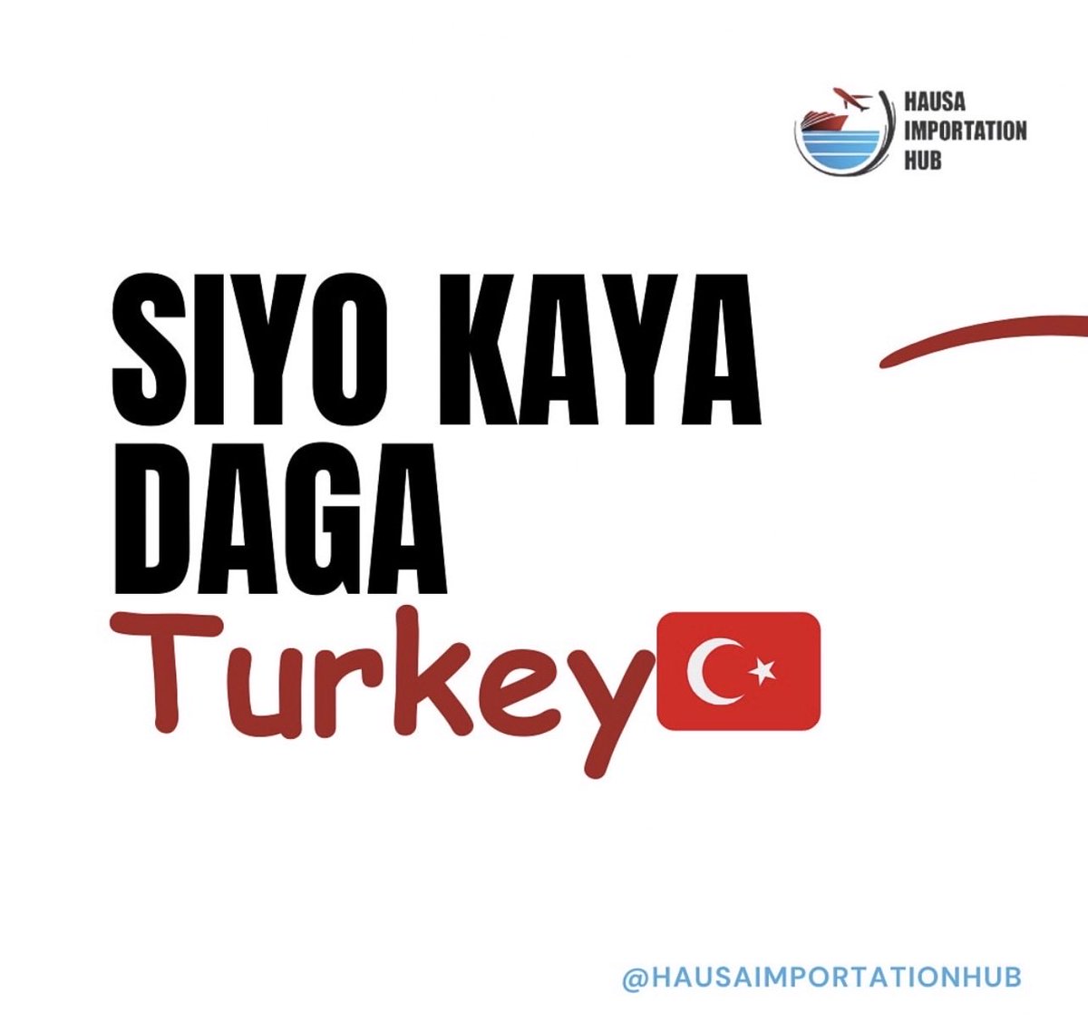 Himportationhub's tweet photo. Siyan Kaya daga Turkey 🇹🇷

#import #hausa #arewa https://t.co/tx9zykh9ce