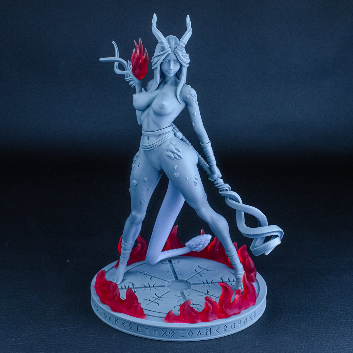 chagarin139's tweet photo. Dragonborn fire priest 🩷

The model is presented in STL format. Default model scale 165mm (Height) (1:12).

#statue #dragon #miniatures #femininegirl https://t.co/jsSGVZOsln