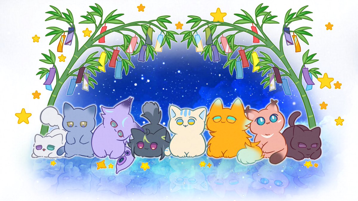 mosimosimo_M3's tweet photo. ⚠︎にゃんこ注意⚠︎

˚✧₊⁎七夕にゃん˚✧₊⁎ https://t.co/5yKiY2M6MU