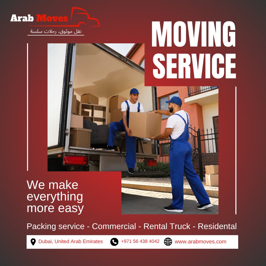 arabmovesuae's tweet photo. Your trusted partner in every move π
π +971 56 438 4042
βοΈ contact@arabmoves.com
π https://t.co/SIoByZioIx
#DubaiRelocation #MovingSolutions #ArabMoves #CarefulRelocation https://t.co/nGX71FCoQ4