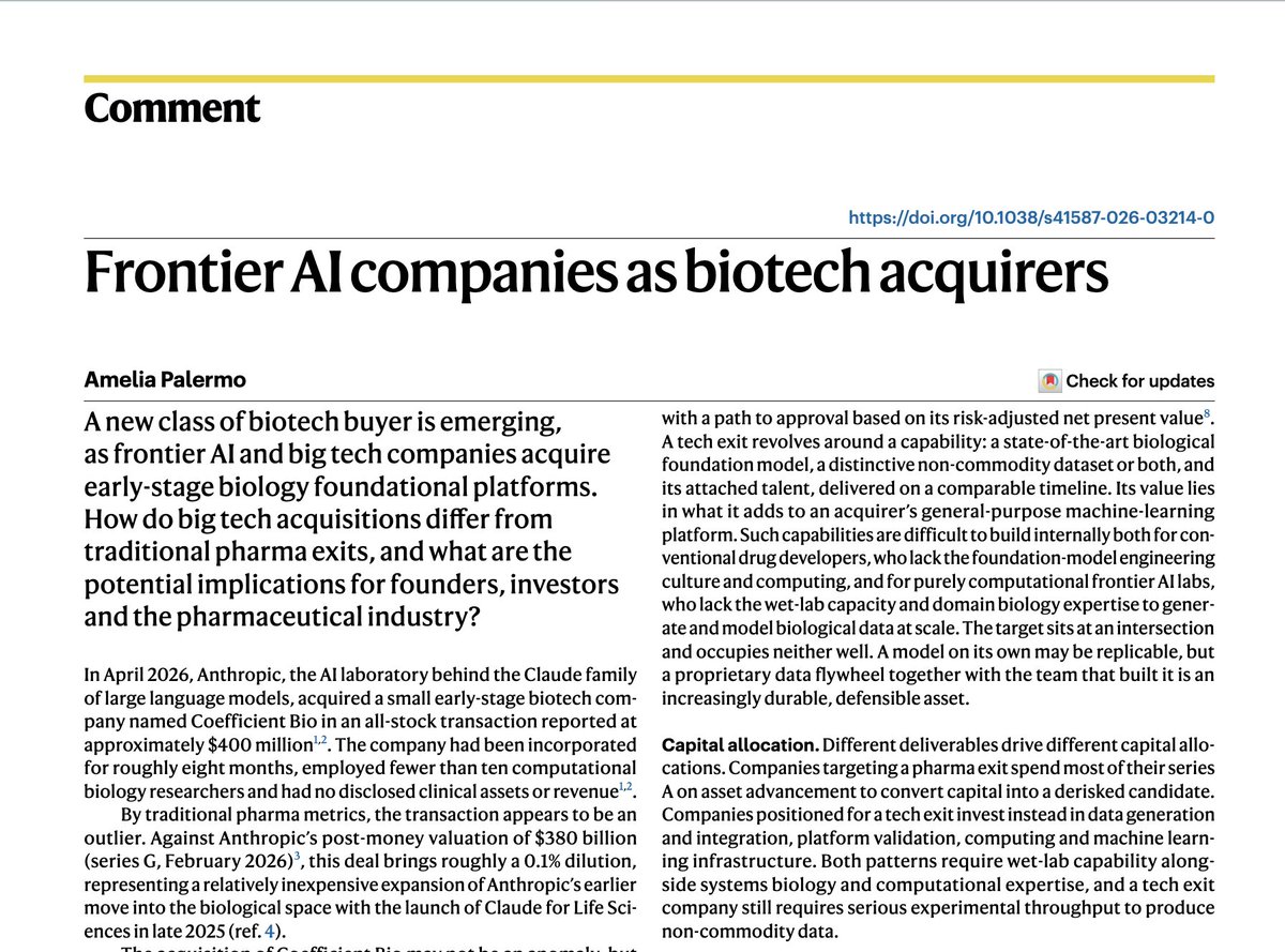 Nature Biotechnology tweet media
