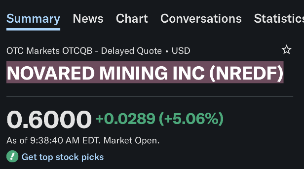sugarspiceNOLA's tweet photo. Listen up infrastructure bulls, this is why $NREDF hits different for me
Everyone talks about AI needing chips, power and copper
NovaRed is taking that one step deeper: using AI to help find the metals the AI economy needs
MetalCore now has 4.1M+ records across Canadian and US mineral properties
That scale matters because mineral systems are patterns
Geochemistry, magnetic anomalies, deposits, old wells, geothermal records, claims, satellite scenes and past reports all tell pieces of the story
At Wilmac, MetalCore connected 10 occurrences, 19 reports, 38 samples and aeromagnetics. It helped push the story from copper-gold into copper-gold-platinum
That is the reason I’m positioned in NovaRed Mining Inc
Wilmac is the ground. MetalCore is the brain
Copper demand is the macro
NFA