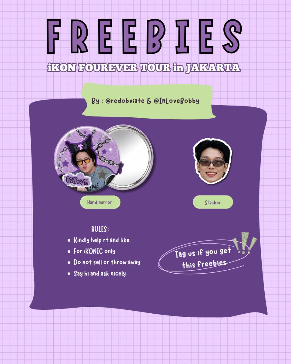 redobviate's tweet photo. — FREEBIES iKON FOUREVER TOUR in JAKARTA
By @redobviate &amp; @InLoveBobby

📅 21 Agustus 2026
📍Istora Senayan
⏰️ TBA

(Limited quantity)

RT and like are appreciate, see you!

#iKON_FOUREVER_TOUR
#iKON_FOUREVER_TOUR_JKT https://t.co/Lrigw4q9y5