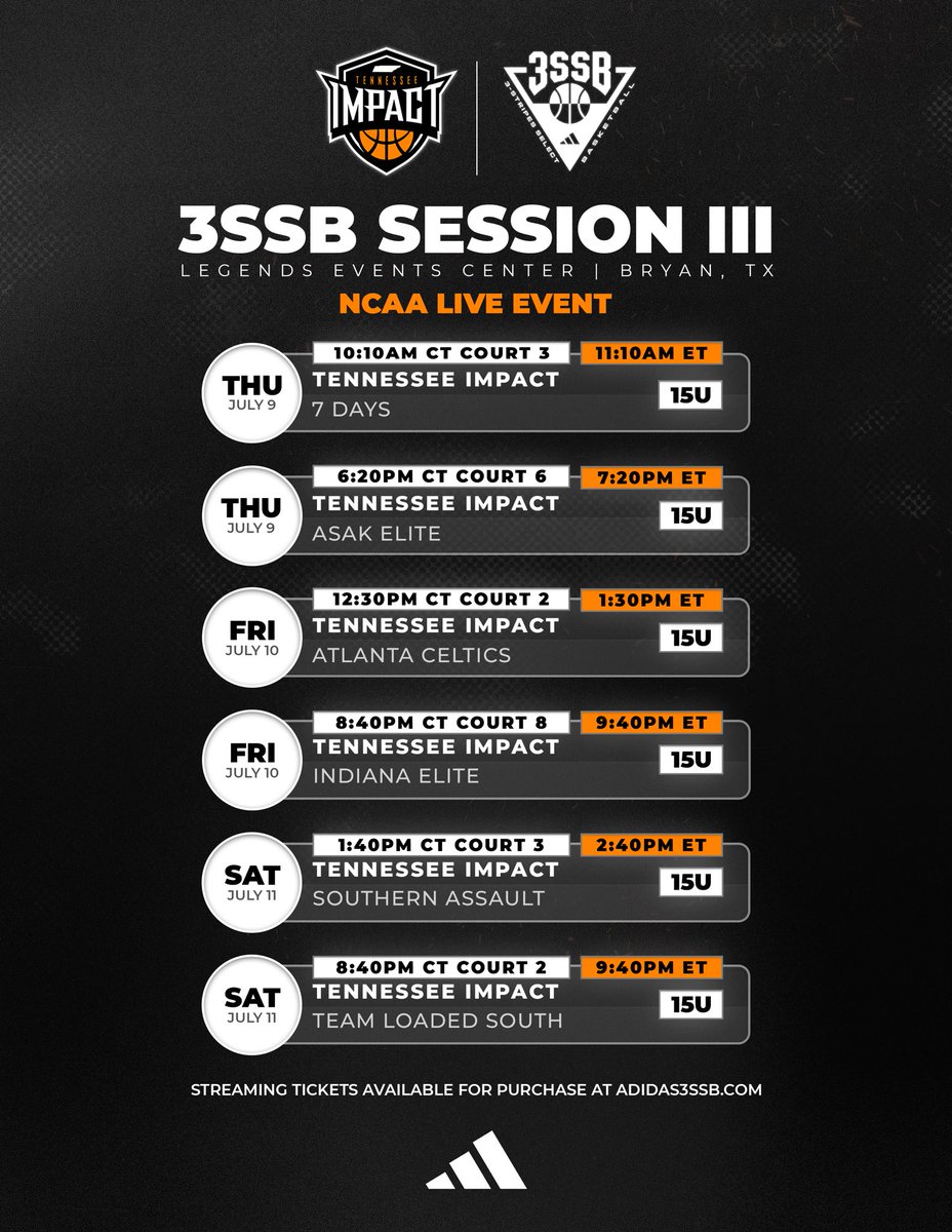 Tennessee Impact Basketball tweet media