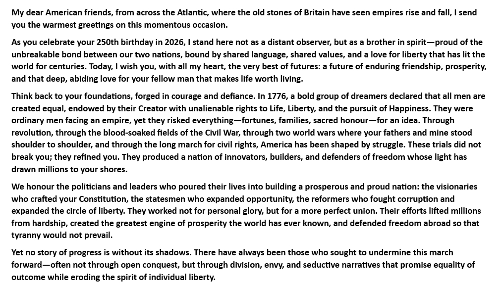 Dynamitetrade's tweet photo. USA 250th Anniversary, My message to my American friends! Share if you will be so kind? https://t.co/yU2QJmZwPE