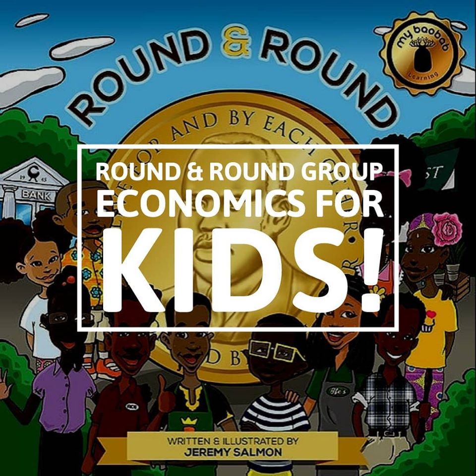 BlkHistStudies's tweet photo. Round and Round, the only children's book on the net teaching GROUP ECONOMICS! Your child will learn entrepreneurism, group economics, business, marketing & promotion & more! Get your copy today: https://t.co/nPs5luCHRd #roundandround #groupeconomics #blackchildrensbook https://t.co/yFkygMIi4x