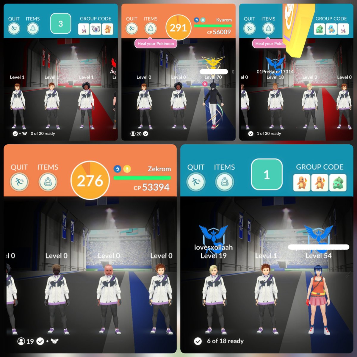 Stephen_1338's tweet photo. @NianticHelp @PokemonGoApp When will you start dealing with this kind of nonsense?
Can't even report since we basically can't see their IDs.
Why do we legal players spending time and money gathering up while they can sneak in so easily again and again time after time? https://t.co/RFJ2AIAOxA