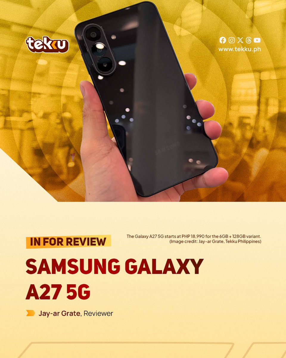 tekkudotph's tweet photo. On the road with the #SamsungGalaxyA275G. Testing it as a travel companion — from doomscrolling to documenting the trip, how well does it keep up? Full review coming soon on #TekkuPH. 📷

Via Jay-ar Grate, Tekku Philippines https://t.co/Pz1QnWtioM