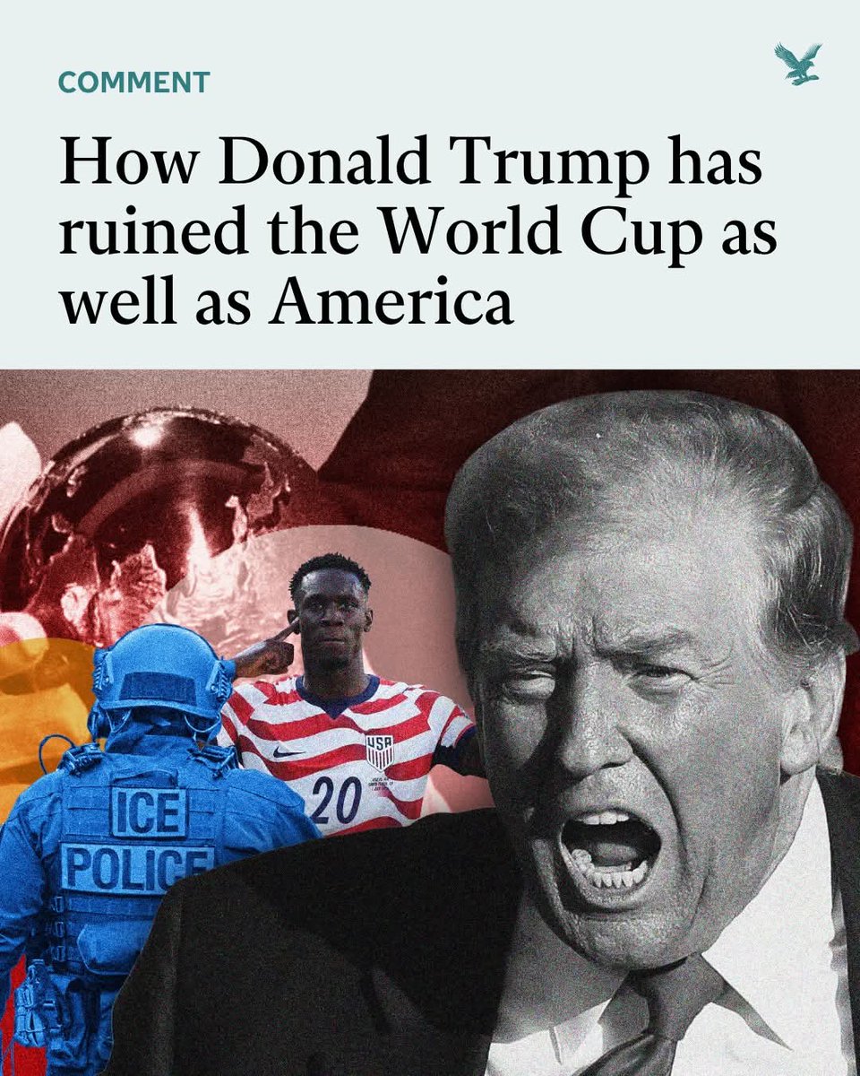 antyPiS4ever's tweet photo. A tymczasem swiatowe media o pomaranczowym pedofilu:

Jak Donald Trump zrujnował Mistrzostwa Świata, a przy okazji także Amerykę.

Dajecie z owacja kacapy 🤮🤮🤮 https://t.co/QFNGs9c9l0