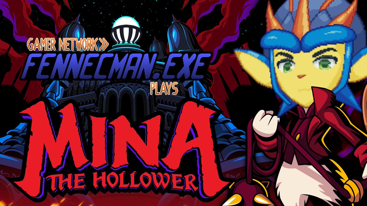 FennecManEXE's tweet photo. What time is it?! IT'S HOLLOWIN' TIME!!! We got a whole beach of nasty to start digging up today!

Mina the Hollower today at 8:30 AM PST, at https://t.co/zvrrtuPz6t! https://t.co/a9M9q7zcAD