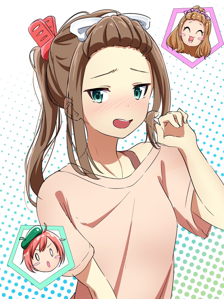 kk_u09's tweet photo. トモエの前髪上げ隊 https://t.co/mLWotGjTtl