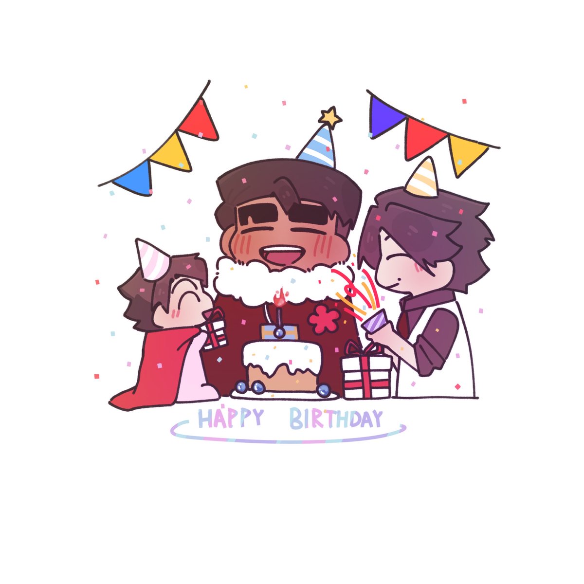 pvo13ovq's tweet photo. Happy Birthday to Jayce！🎉🍰
#jayvik https://t.co/4HwbiREaXx