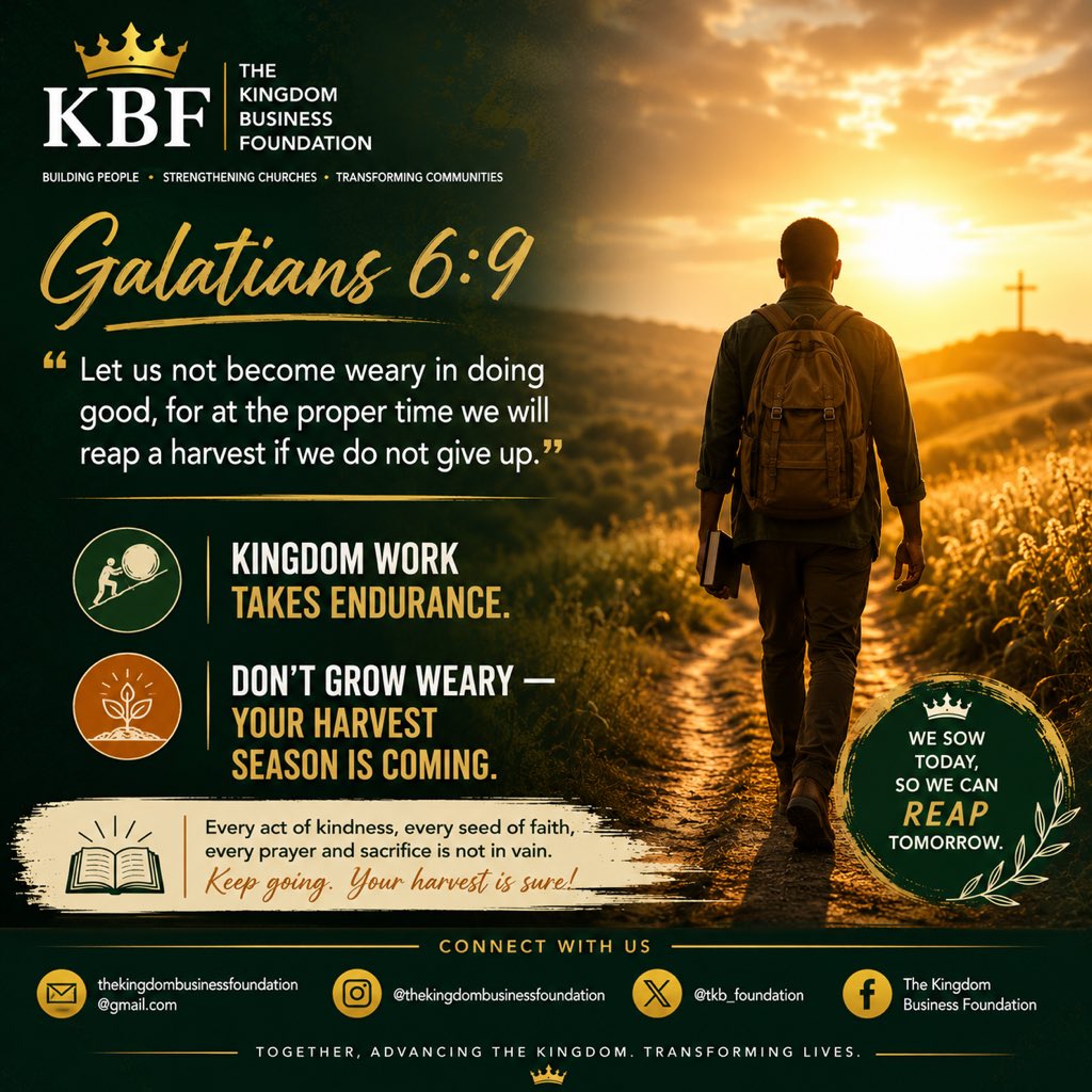 tkb_foundation's tweet photo. #BibleVerse #GalatiansVerse
#DontGiveUp #KingdomEndurance https://t.co/QWlbYZoFxB
