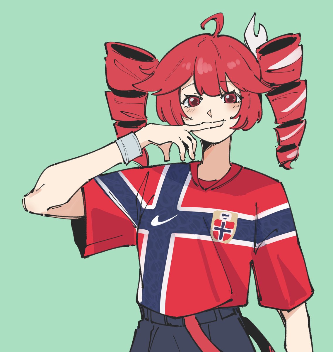 masruu_'s tweet photo. Kasane Teto
Norway, World Cup 2026 home kit

#FIFAWorldCup 
#重音テト https://t.co/EWhxynwviF