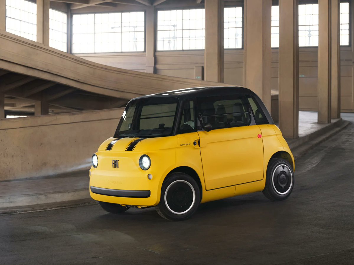 MadridMotorS's tweet photo. (2/2) New Fiat Topolino MY 2027 llega el esperado retorno de un clasico italiano con acabados Sport y Vilebrequin... descongestionar la ciudad cosmopolita y aparcar comodamente #stellantis #fiat #micromobility #FelizMartes #FelizMartesATodos https://t.co/bem19qrrww