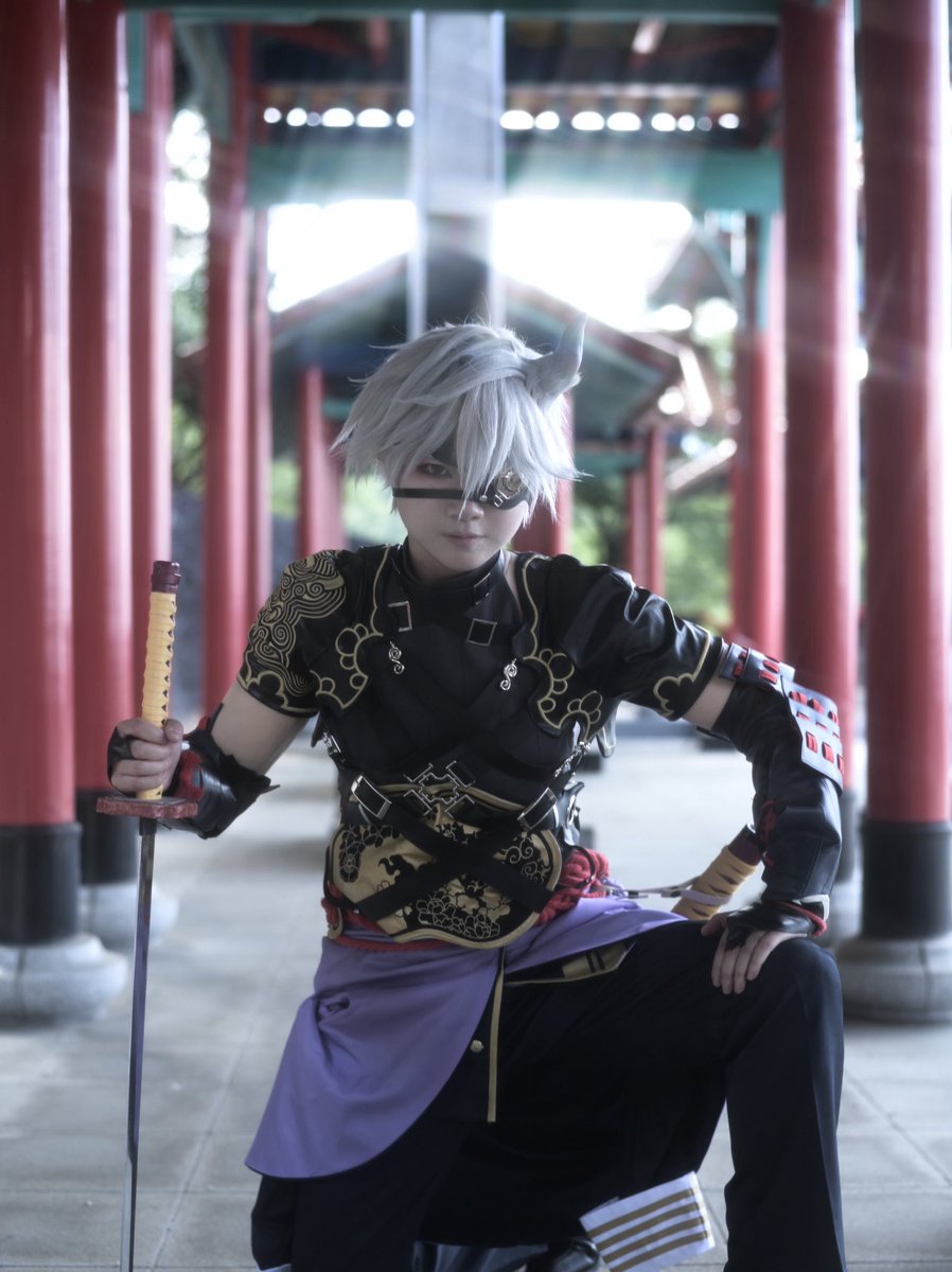 ⚠︎cosplay 刀剣乱舞/鬼丸国綱 photo:龍姫ナミ さん(@rnamigc_camera