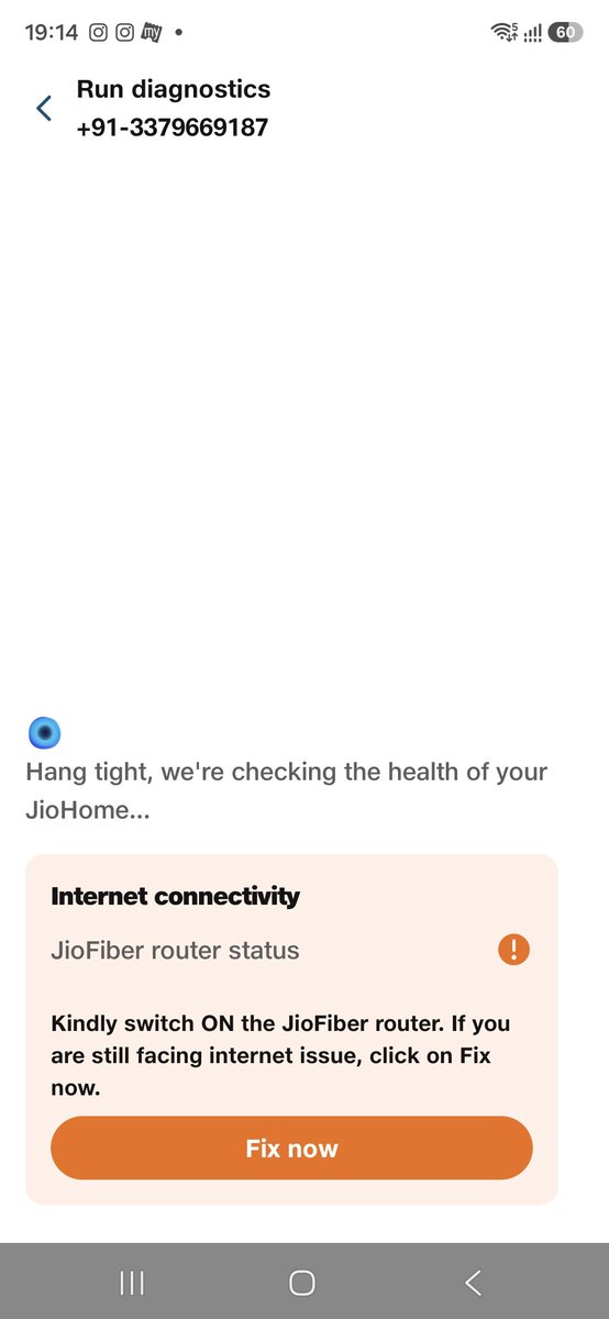 kar_evrgrn's tweet photo. @reliancejio @reliancegroup @_MukeshAmbani @JioCare @reliancejio @jagograhakjago your customer care service is disgusting. My Wi-Fi router shows offline and my work has been hampered. Call me if you dare. My issue is not still resolved https://t.co/XBDbllHdvj