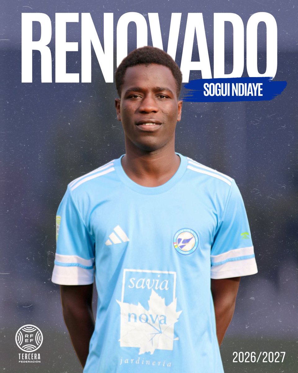 ComillasCF's tweet photo. 📝 𝐑𝐞𝐧𝐨𝐯𝐚𝐜𝐢𝐨́𝐧 | Sogui Ndiaye 

ℹ️ Sogui Ndiaye seguirá formando parte del Primer Equipo durante la temporada 2026/2027.

👉 Afrontará su segunda campaña consecutiva defendiendo nuestros colores.

¡Vamos, Azules! 💙 https://t.co/BiC5y1kyfa