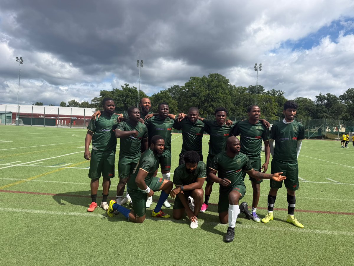 NigembSweden's tweet photo. The Embassy of Nigeria in Stockholm sponsored Team Nigeria Football Club, Stockholm, to represent Nigeria at the Stockholm All Nations Cup 2026 on 4 July 2026. The team delivered an impressive performance, recording three victories and one draw to reach the semi-finals before.... https://t.co/3isagx98Ox
