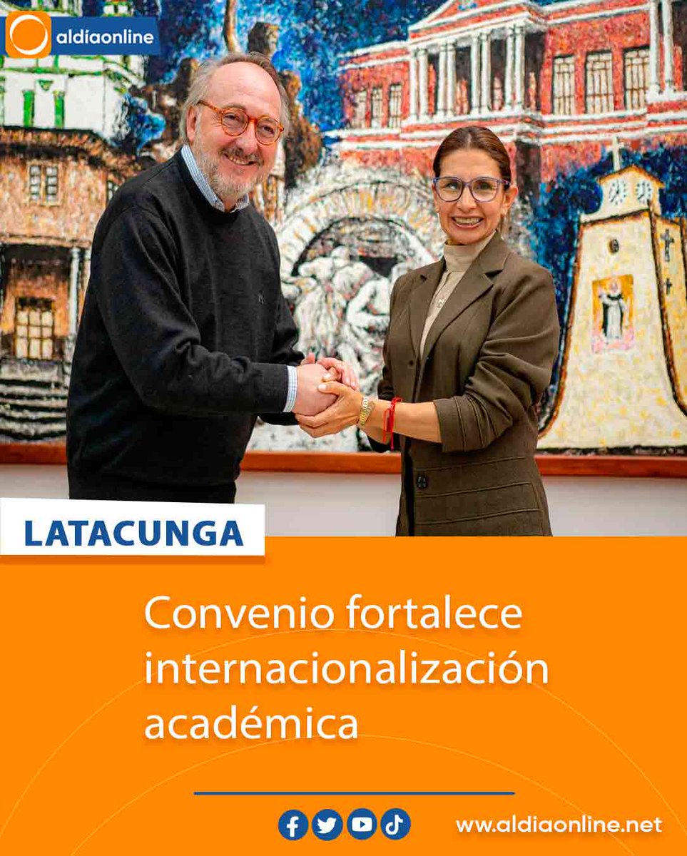AlDiaOnline2013's tweet photo. 📷#NoticiaLocal |
Conoce más detalles en: 📷https://t.co/MG7lWXRgCZ
#Cotopaxi #Latacunga #Convenio #UTC #internacionalizaciónacadémica #AlDíaOnline https://t.co/PGolrJco9W